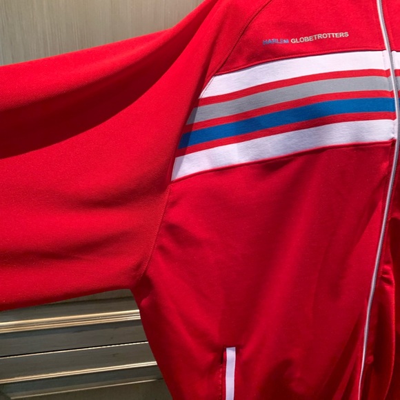 3XXXL athletic jacket. Harlem globe Trotter. Red white and blue. - Picture 4 of 9